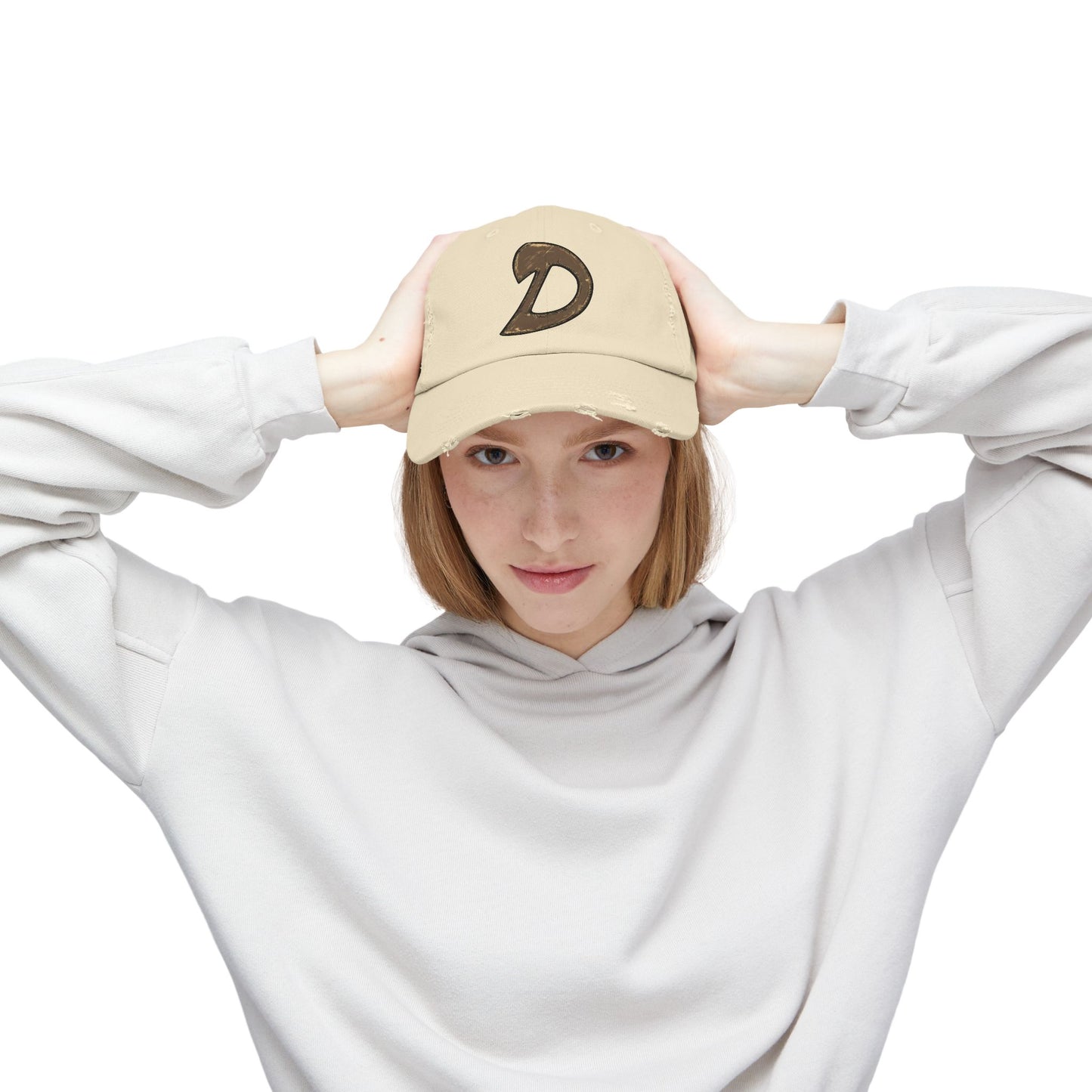 Telltale's The Walking Dead Distressed Unisex Cap with Vintage 'D' Logo