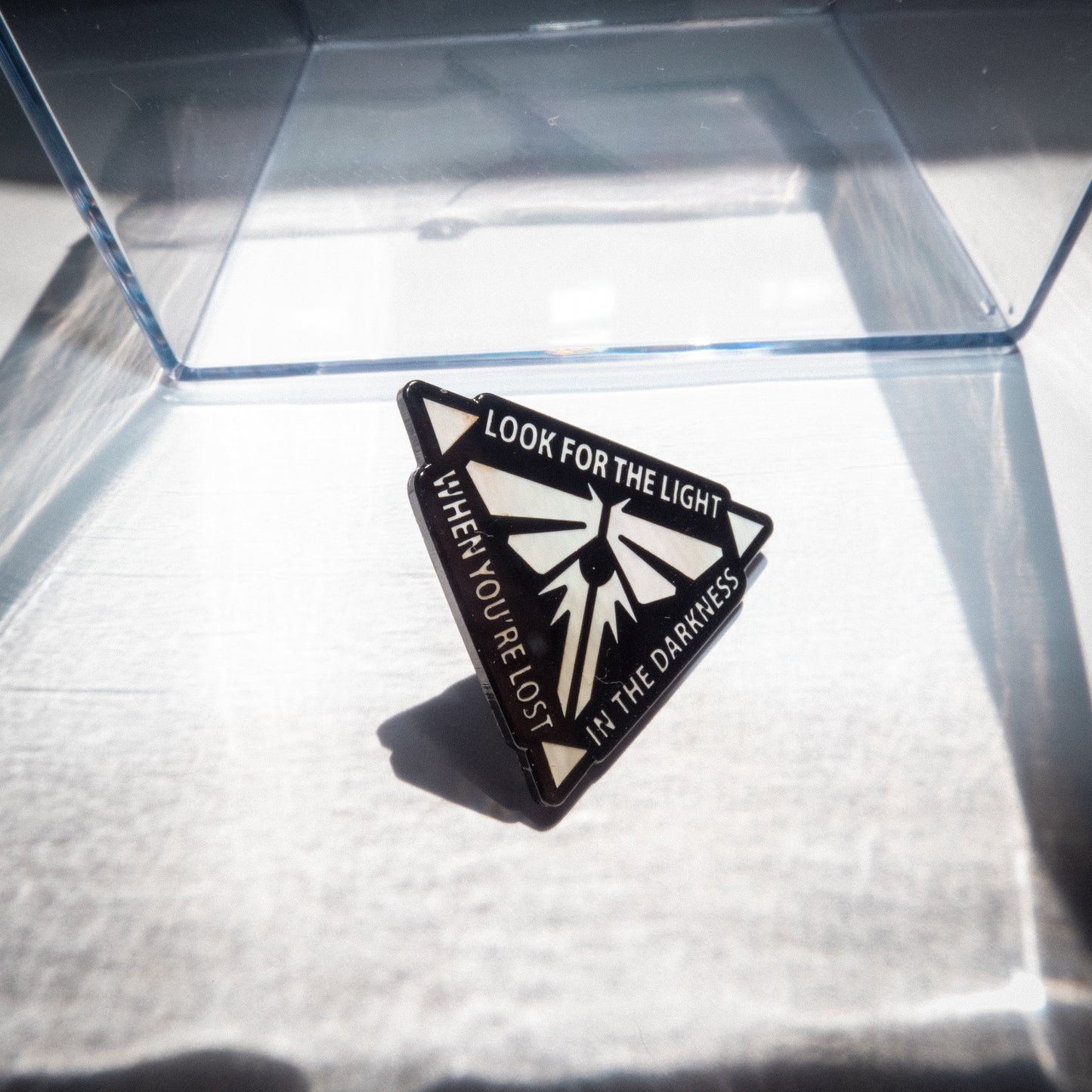 When You're Lost In The Darkness Look for The Light Enamel Pin The Last of Us - Default Title Available at 2Fast2See.co