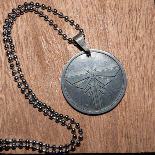 The Last Of Us Vol.1 Part II Realistic Firefly Pendant Necklace 3 Chain Types - Rope Chain Available at 2Fast2See.co