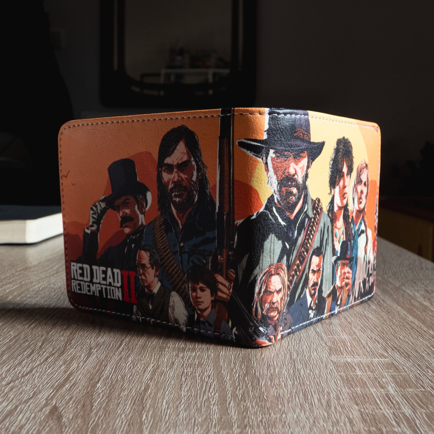 Red Dead Redemption 2 Game Inspired Leather Wallet