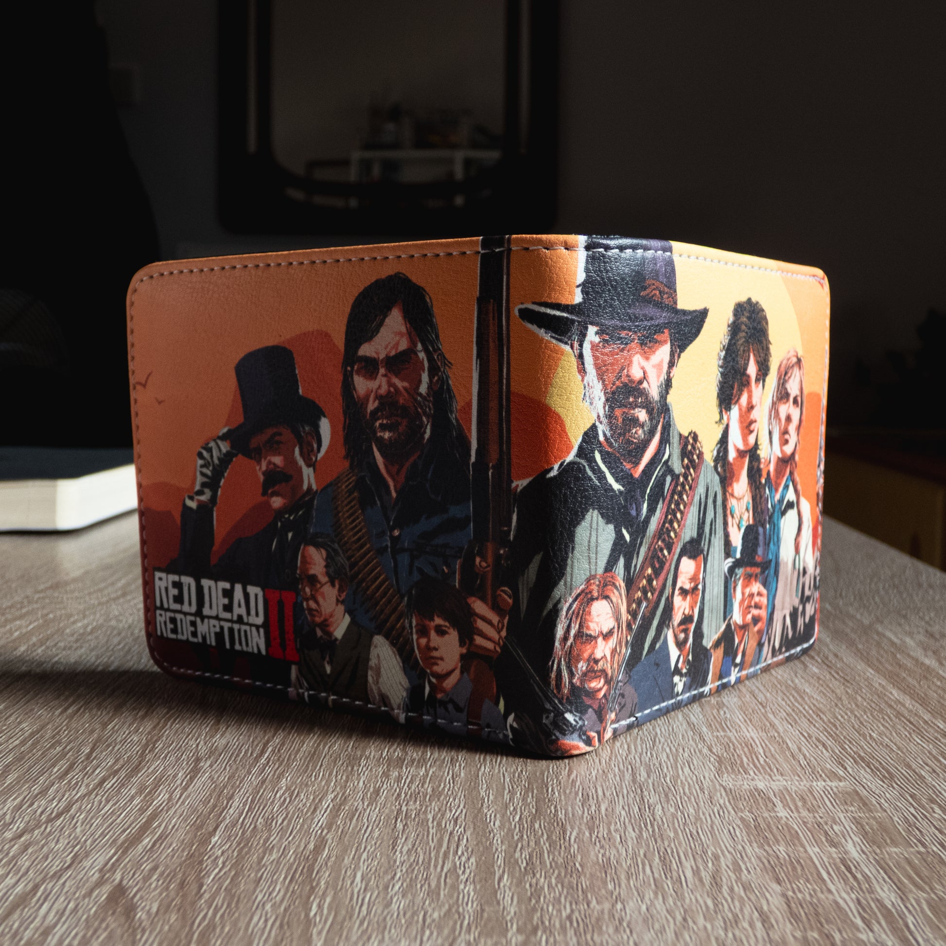 Red Dead Redemption 2 Game Inspired Leather Wallet - Default Title Available at 2Fast2See.co