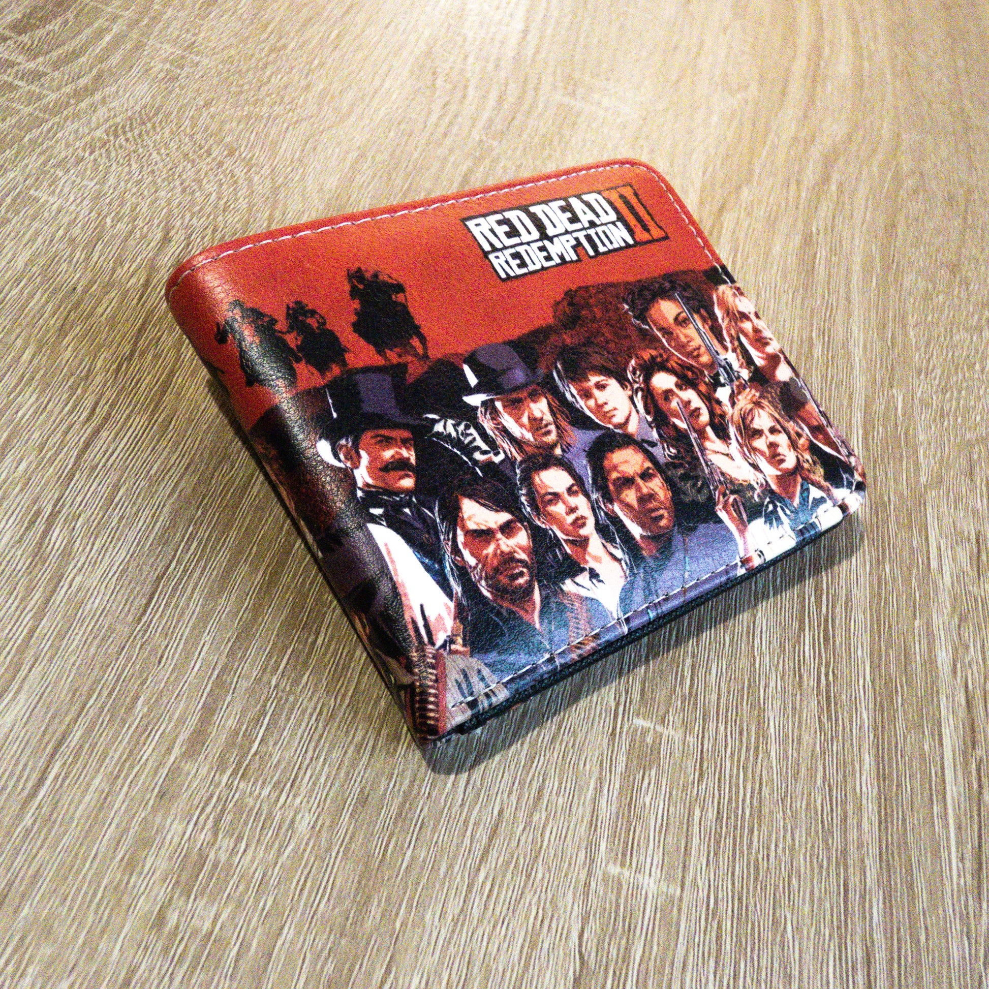 Red Dead Redemption 2 Inspired Leather Wallet - Default Title Available at 2Fast2See.co
