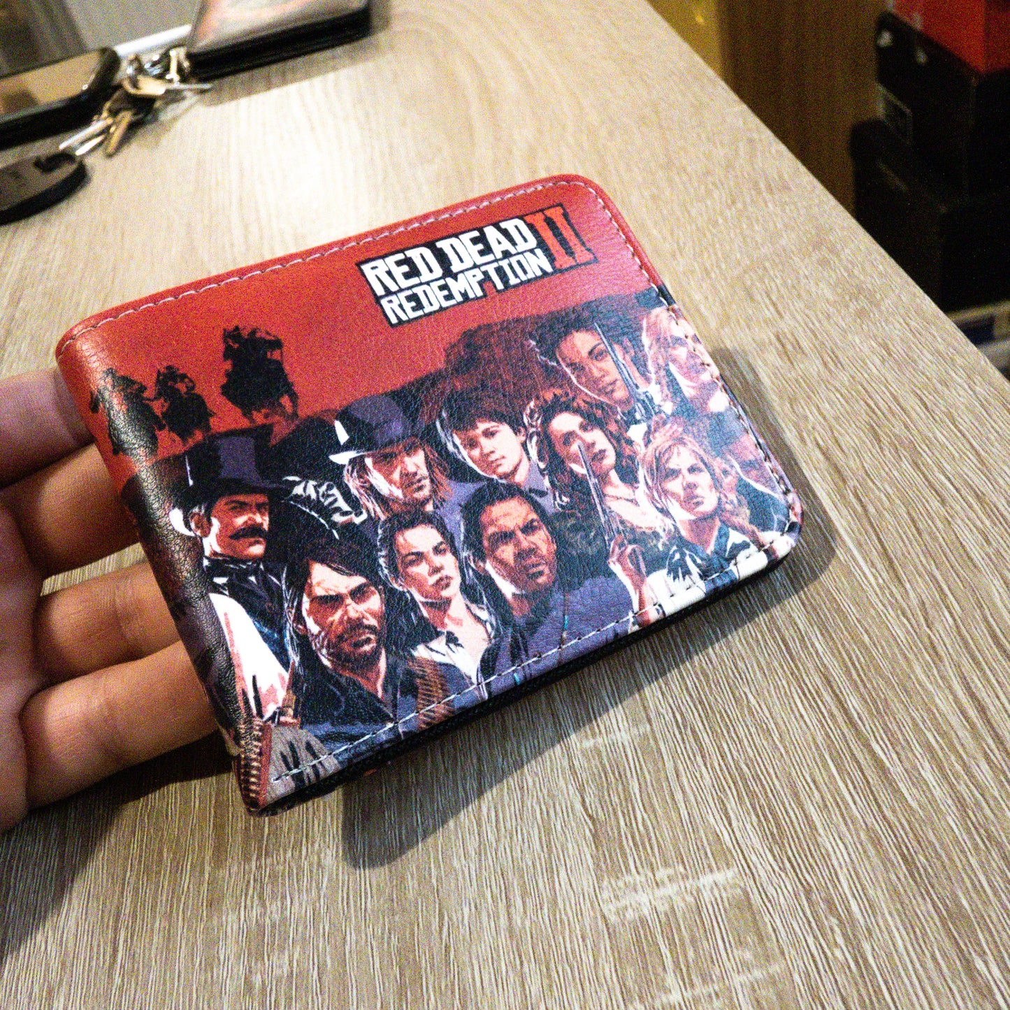 Red Dead Redemption 2 Inspired Leather Wallet