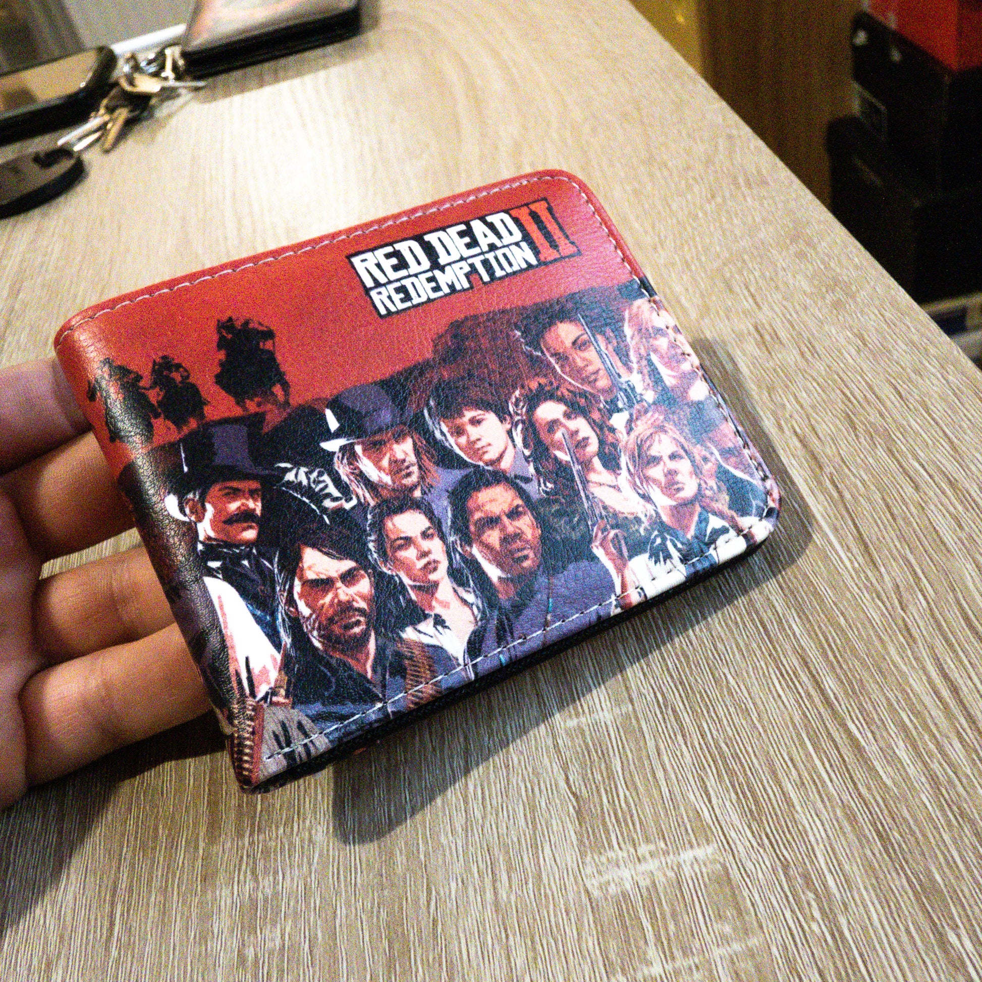 Red Dead Redemption 2 Inspired Leather Wallet - Default Title Available at 2Fast2See.co