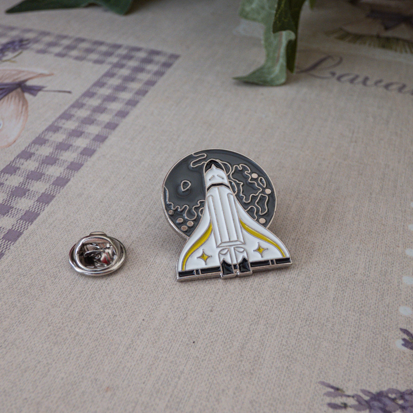 The Last of Us Rocket Ship Enamel Pin