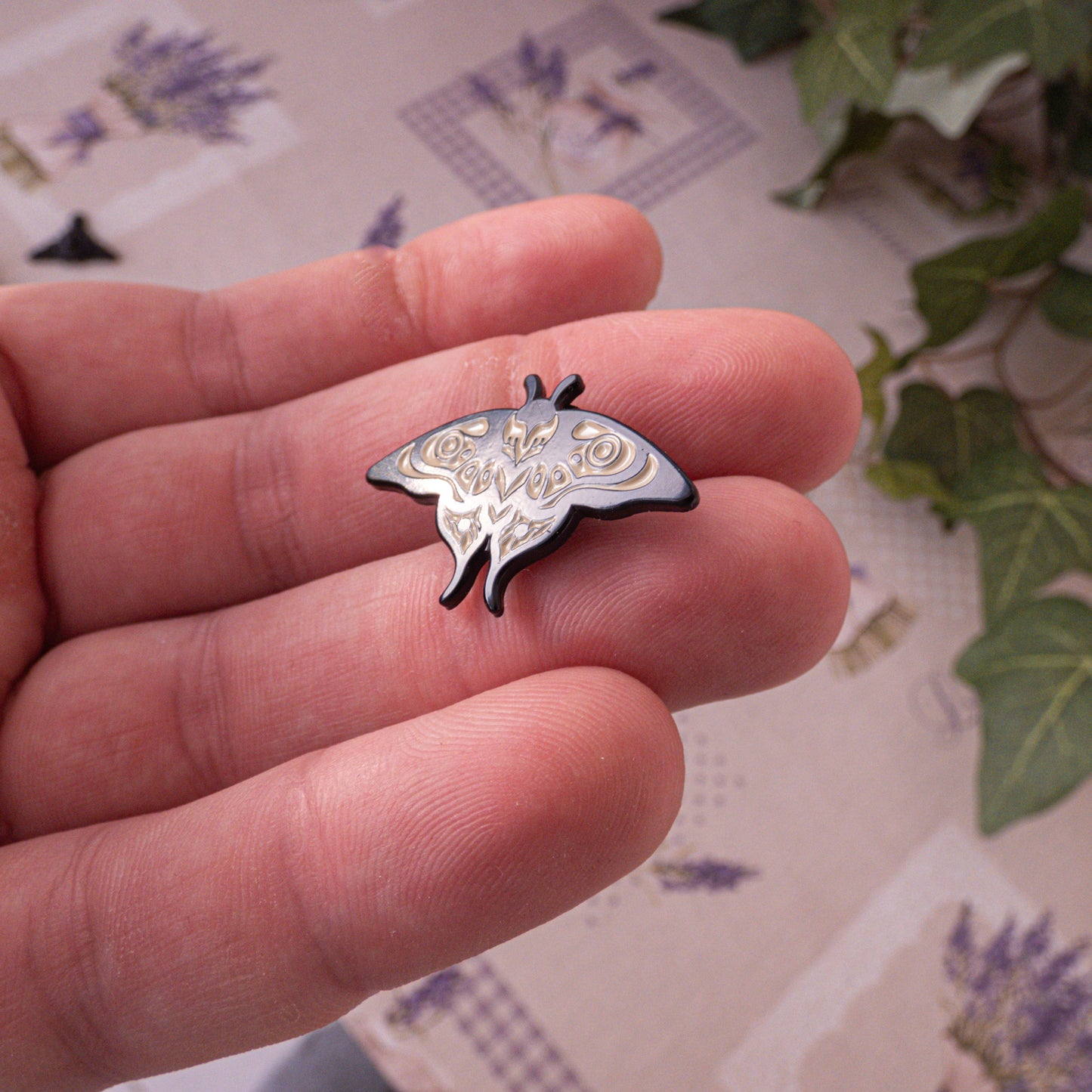The Last of Us Lapel Moth Enamel Pin - Default Title Available at 2Fast2See.co