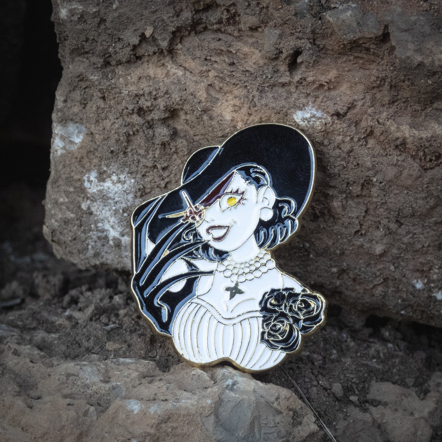 Resident Evil Village Lady Dimitrescu Enamel Pin