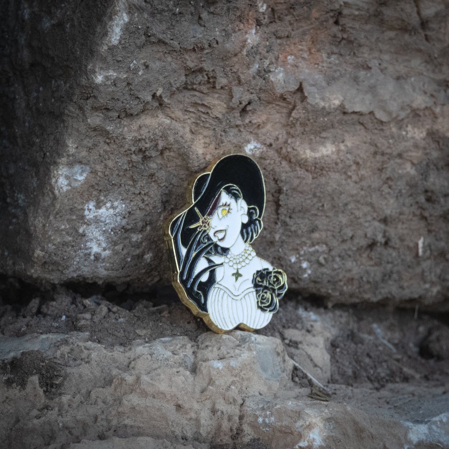 Resident Evil Village Lady Dimitrescu Enamel Pin