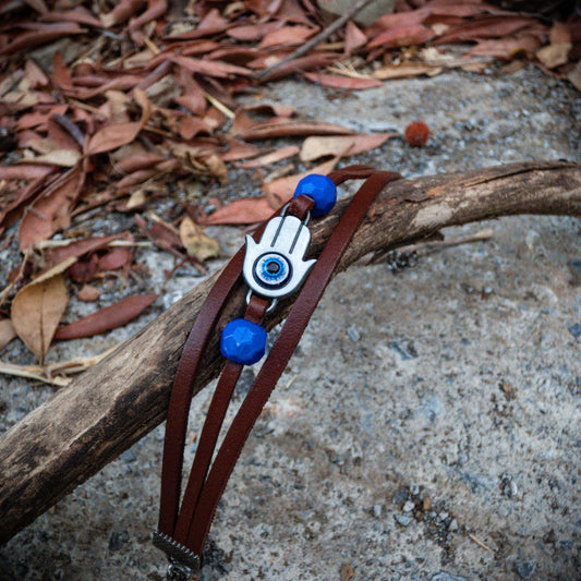 The Last of Us Ellie's Leather Handmade Bracelet Replica Dina's Gift - Default Title Available at 2Fast2See.co