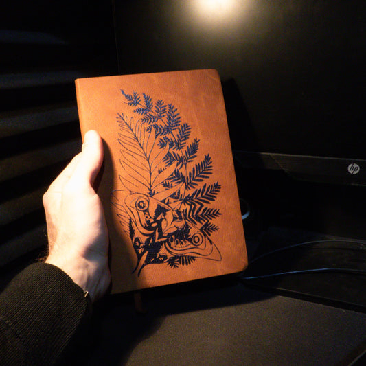 Tlou Ellie's Notebook / Journal With Personal Notes and Leather Cover