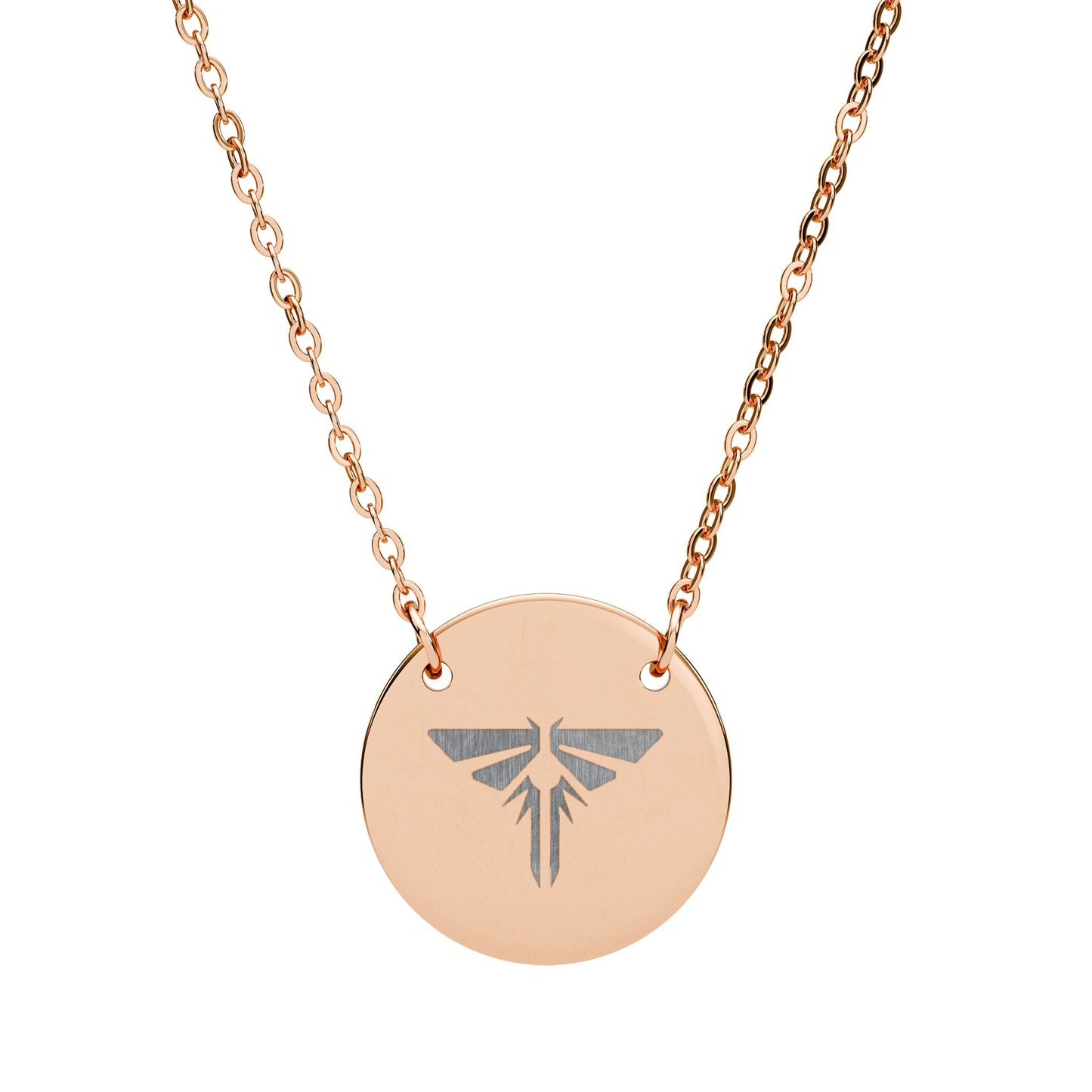 The Last of Us Firefly Symbol Engraving Pendant Necklace