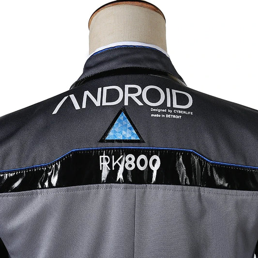 Detroit: Become Human Connor RK800 Agent Uniform Suit Cosplay Costume Jacket