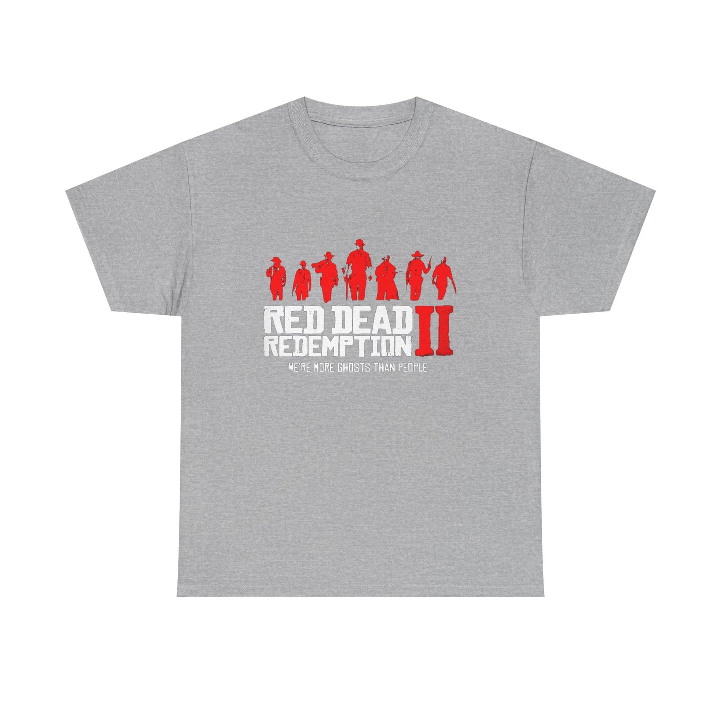 Red Dead Redemption 2 More Ghosts Than People Vintage Gaming Tshirt
