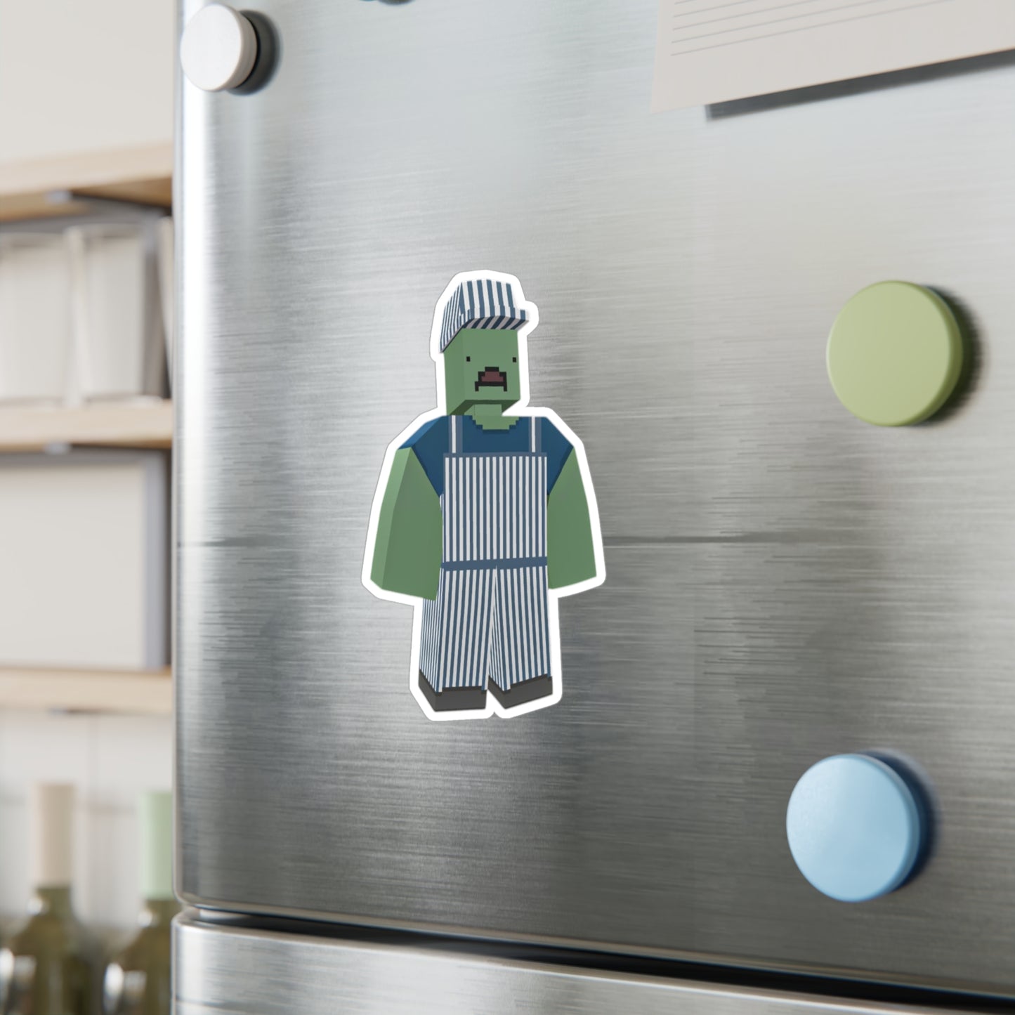 Unturned Video Game Survival Engineer Zombie Sticker