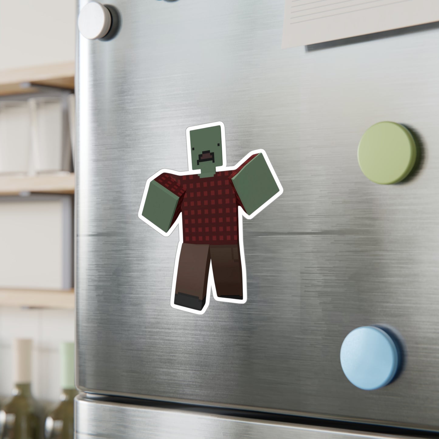 Unturned Video Game Survival Camper Zombie Sticker