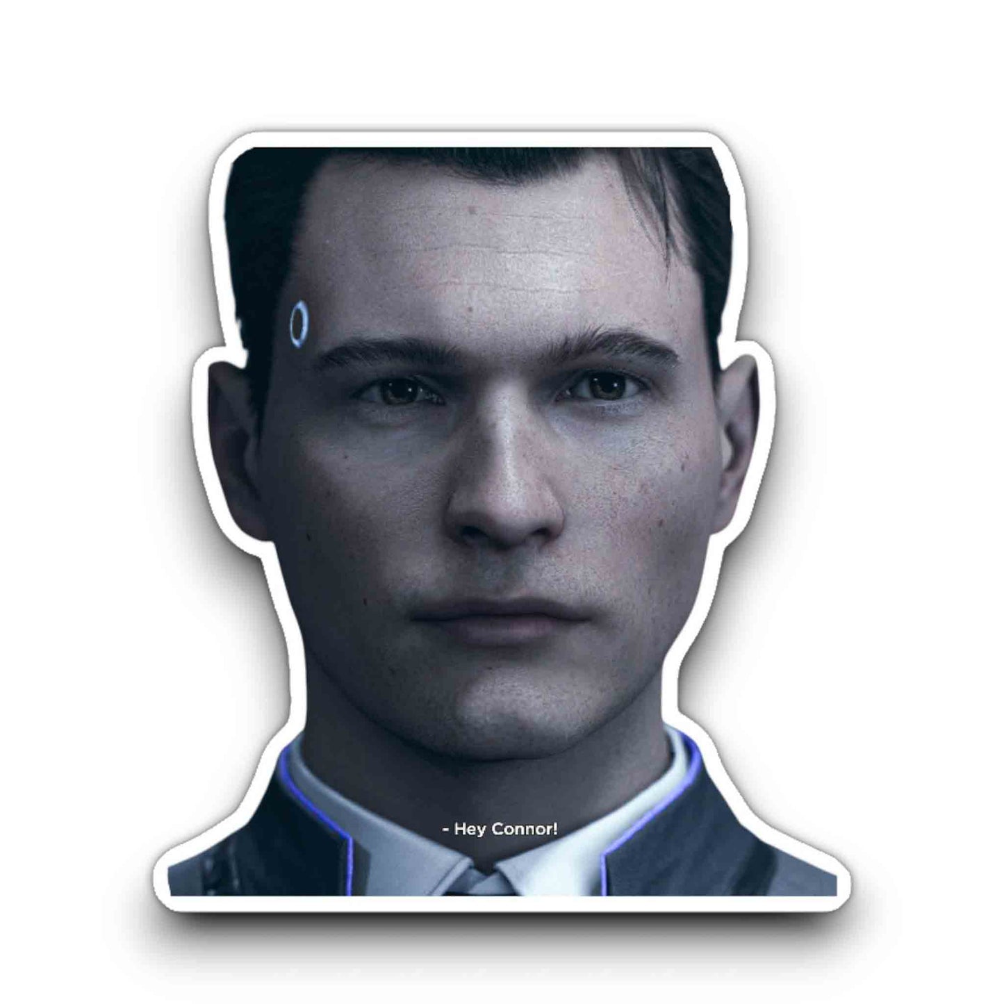 Detroit Become Human Hey Connor ! Stickers Set