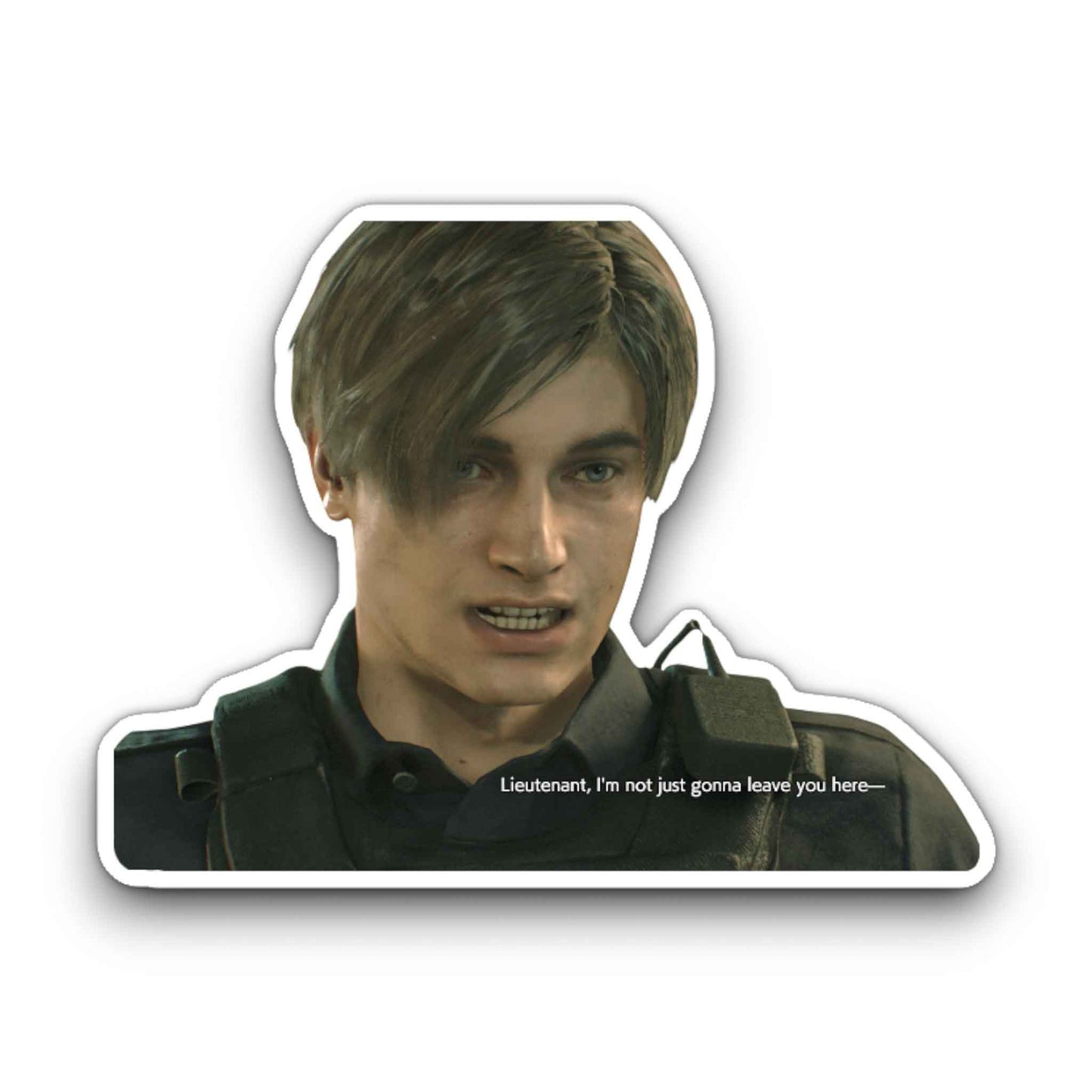 Resident Evil 2 Lieutenant x Leon Kennedy R.P.D Stickers Set