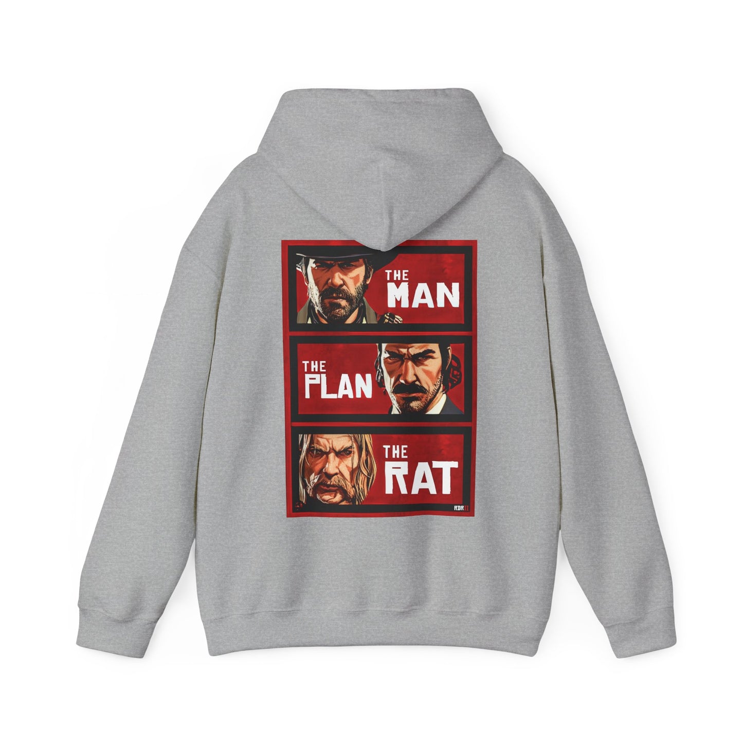 Red Dead Redemption 2 The Man The Plan The Rat Gaming Hoodie