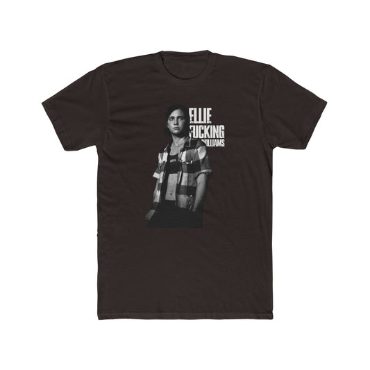 The Last of Us Ellie F Williams Cotton Tshirt - T-Shirt Available at 2Fast2See.co