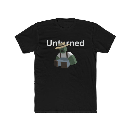 Unturned Video Game Survival Farmer Zombie Cotton Tshirt
