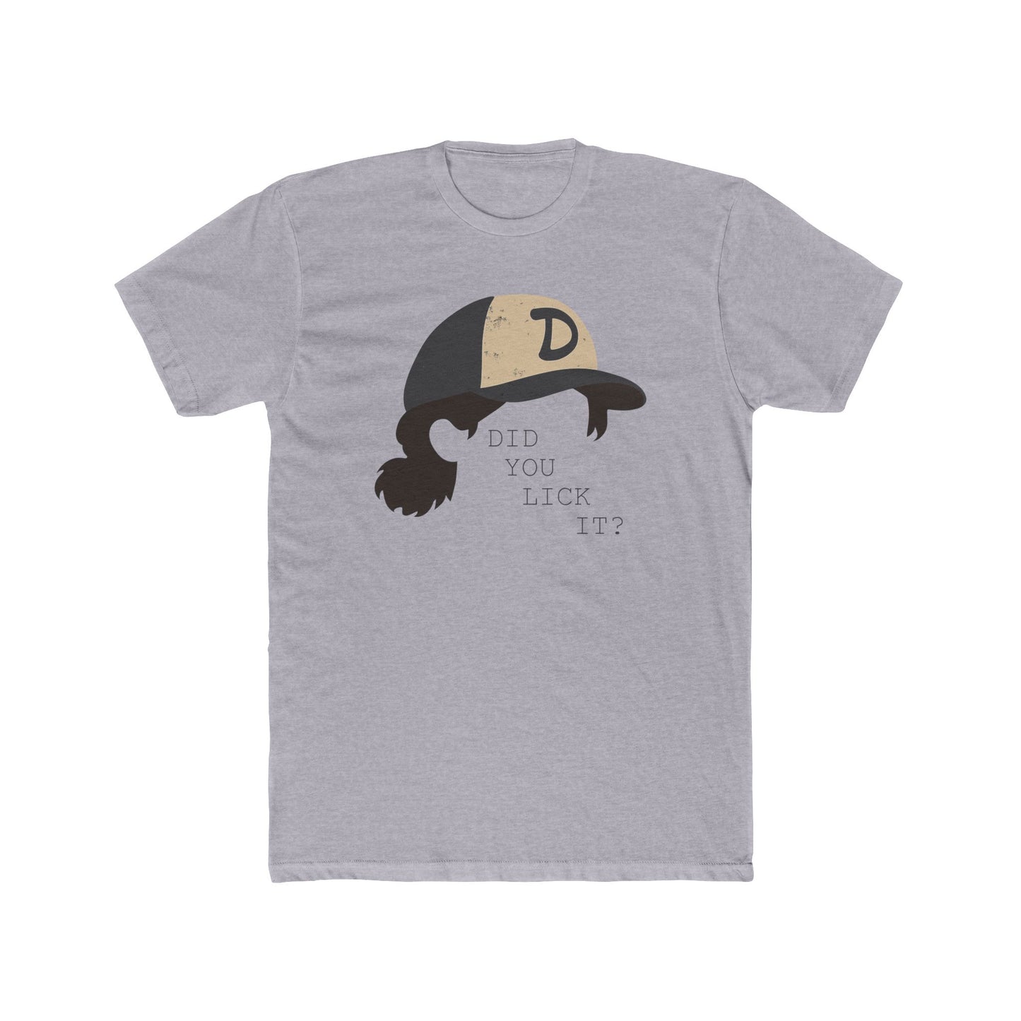 The Walking Dead Did You Lick It? Tshirt Unisex Cotton Crew Tee