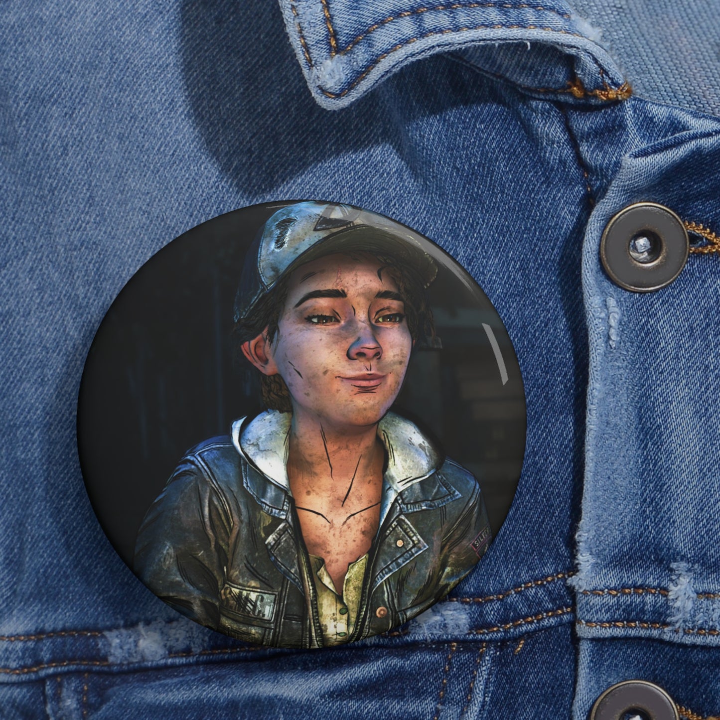 Telltale's The Walking Dead "I never had a plan." Game Badge Brooch