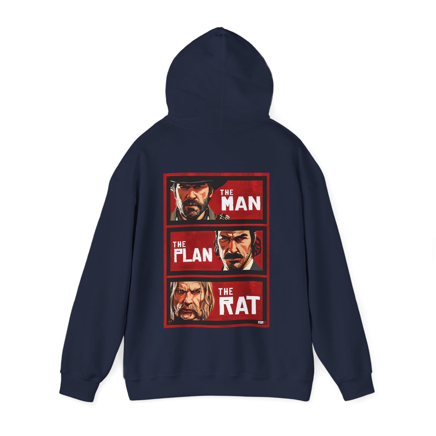 Red Dead Redemption 2 The Man The Plan The Rat Gaming Hoodie