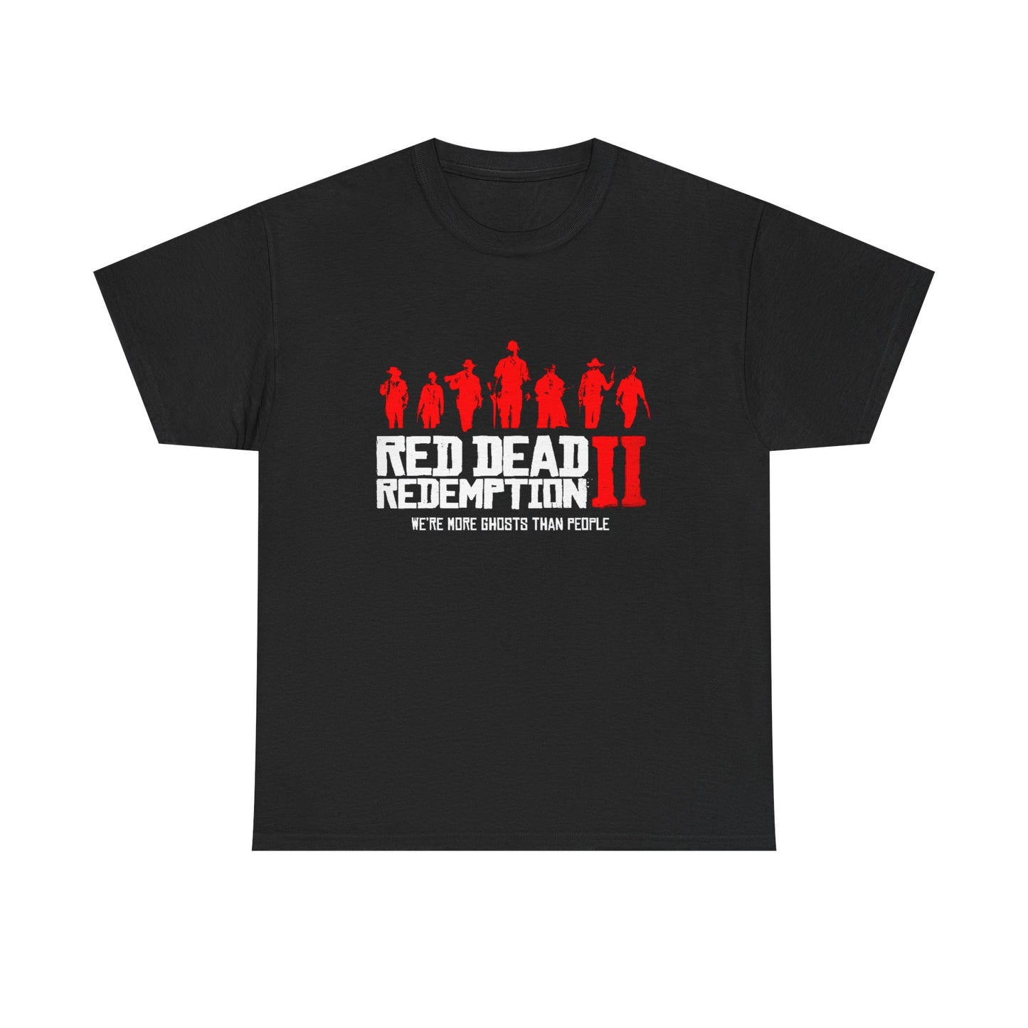Red Dead Redemption 2 More Ghosts Than People Vintage Gaming Tshirt