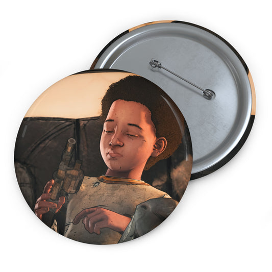 Telltale The Walking Dead AJ Handmade Round Brooch