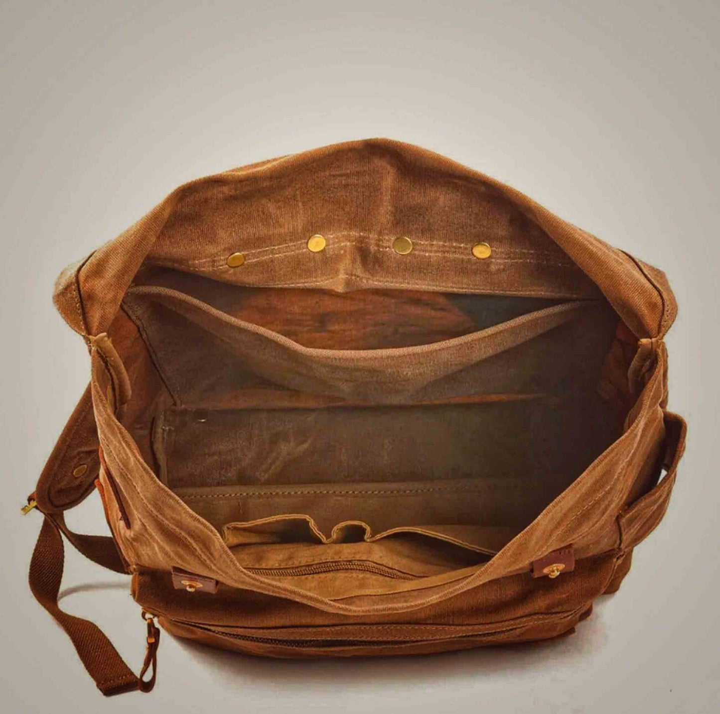 Classic Vintage Canvas Backpack for Hiking & Camping - Available at 2Fast2See.co