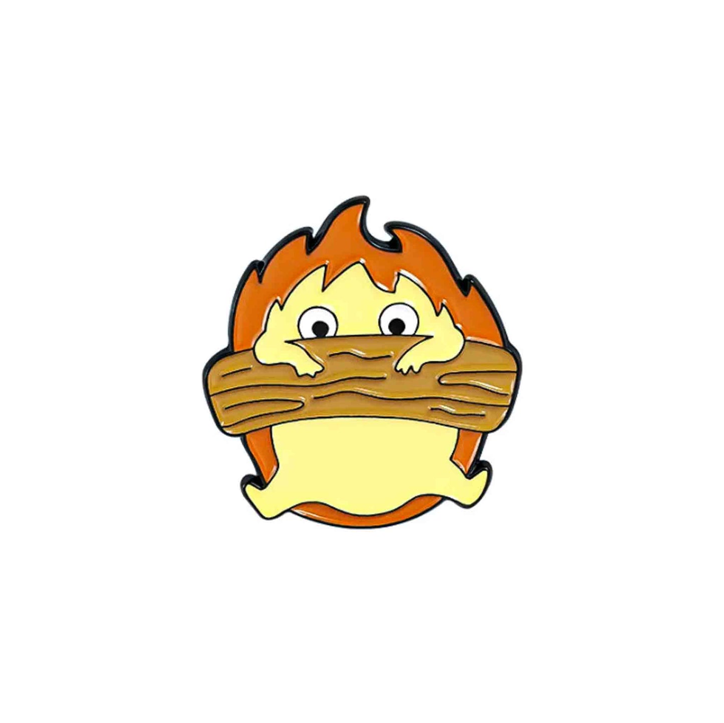 Cute Fire Enamel Pin - 3 Available at 2Fast2See.co