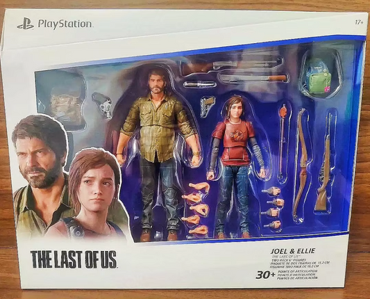 The Last of Us PlayStation Spin Master Joel and Ellie 6ā Action Figures Pack - Default Title Available at 2Fast2See.co