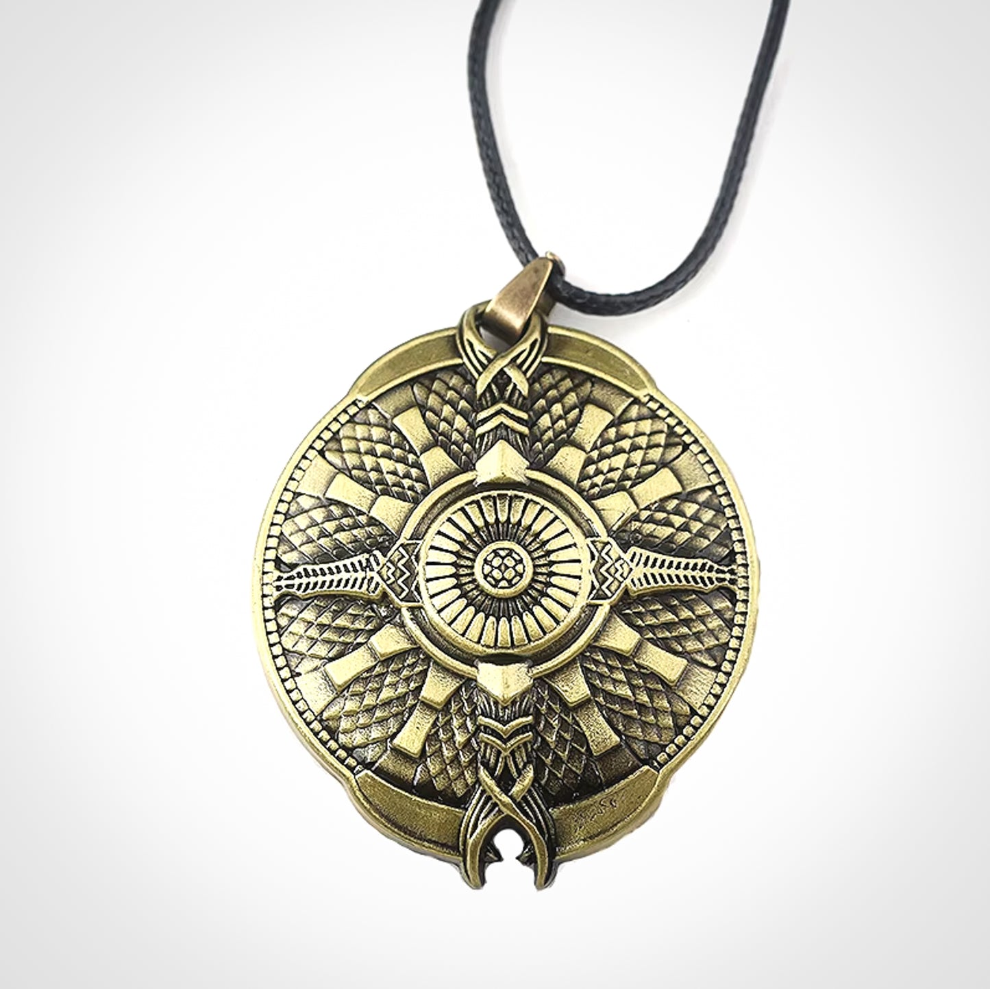 God of War Ragnarok Shield Game Inspired Rope Necklace