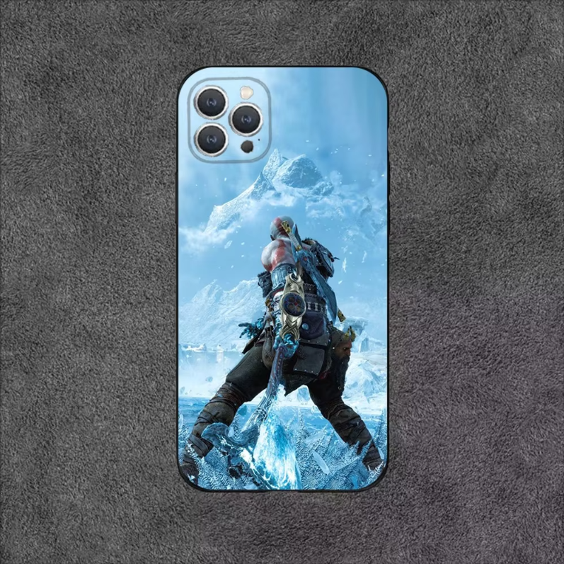 God of War Kratos Phone Case For iPhone