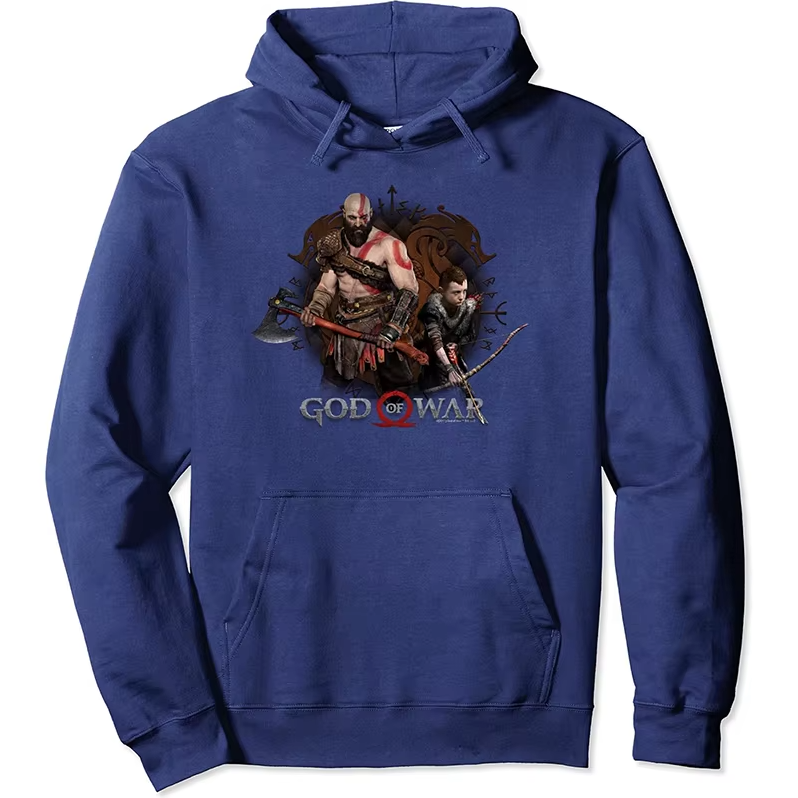 God of War Kratos and Atreus Inspired Hoodie