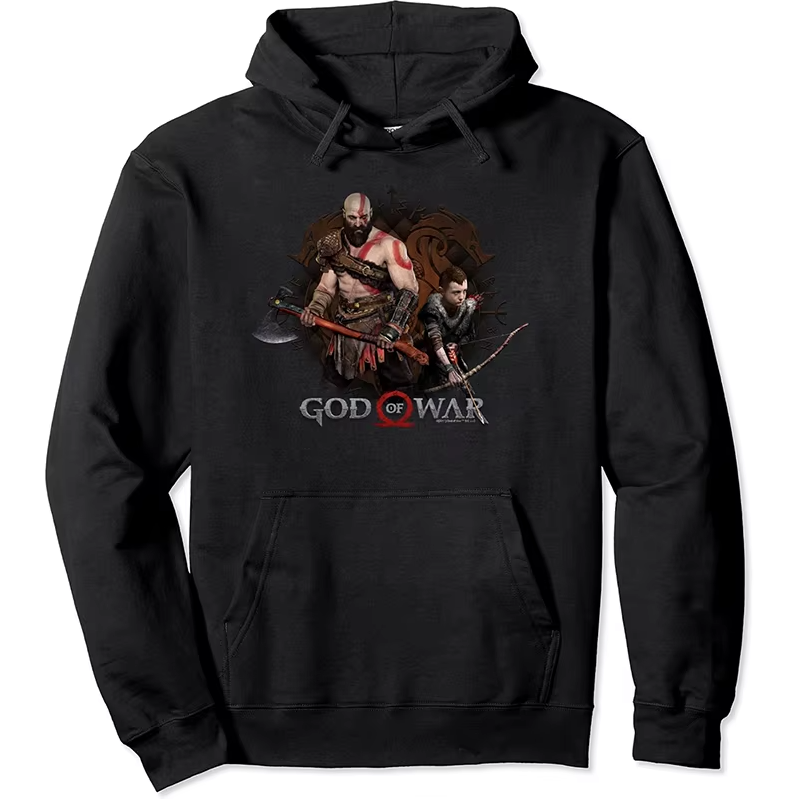 God of War Kratos and Atreus Inspired Hoodie