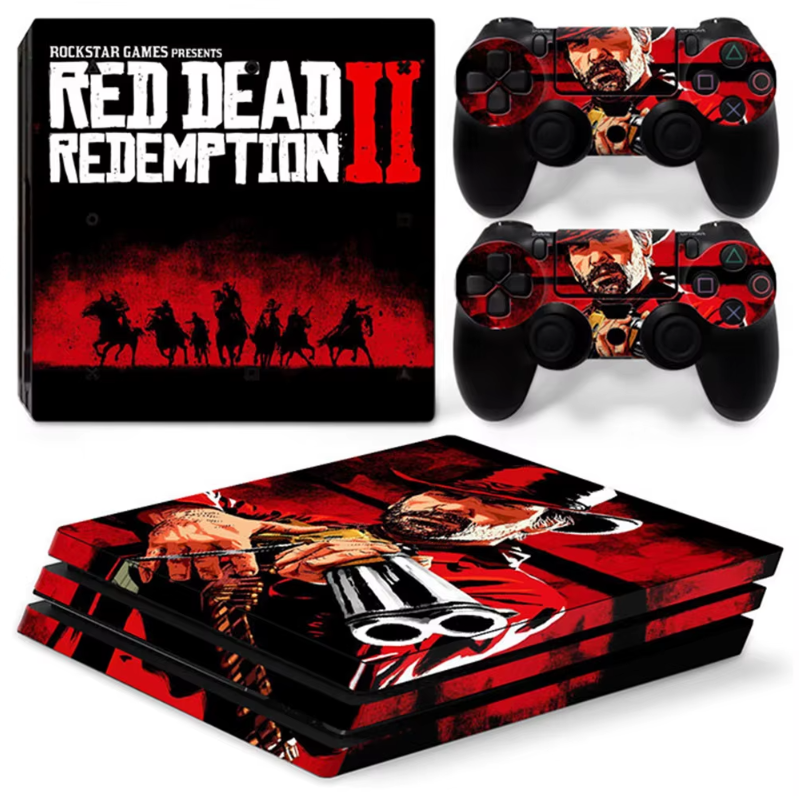 Red Dead Redemption 2 Game Inspired PS4 PRO Skin