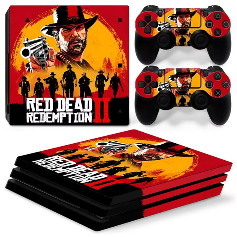 Red Dead Redemption Arthur PS4 PRO Skin