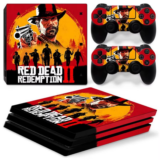 Red Dead Redemption Arthur PS4 PRO Skin - Default Title Available at 2Fast2See.co