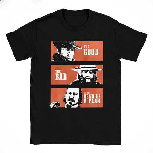 Red Dead Redemption The Good The Bad Inspired Tshirt - Navy Blue / S Available at 2Fast2See.co