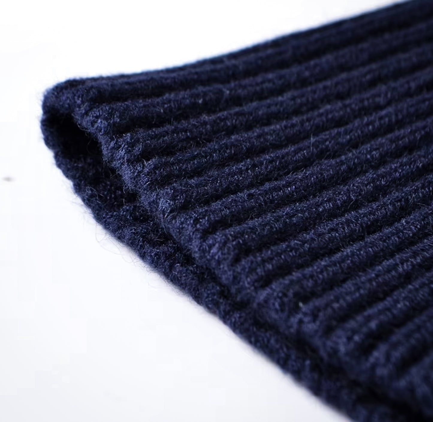 The Last of Us Part 2 Inspired Abby's Handmade Knitted Beanie Hat - Dark Blue / Adjustable Available at 2Fast2See.co