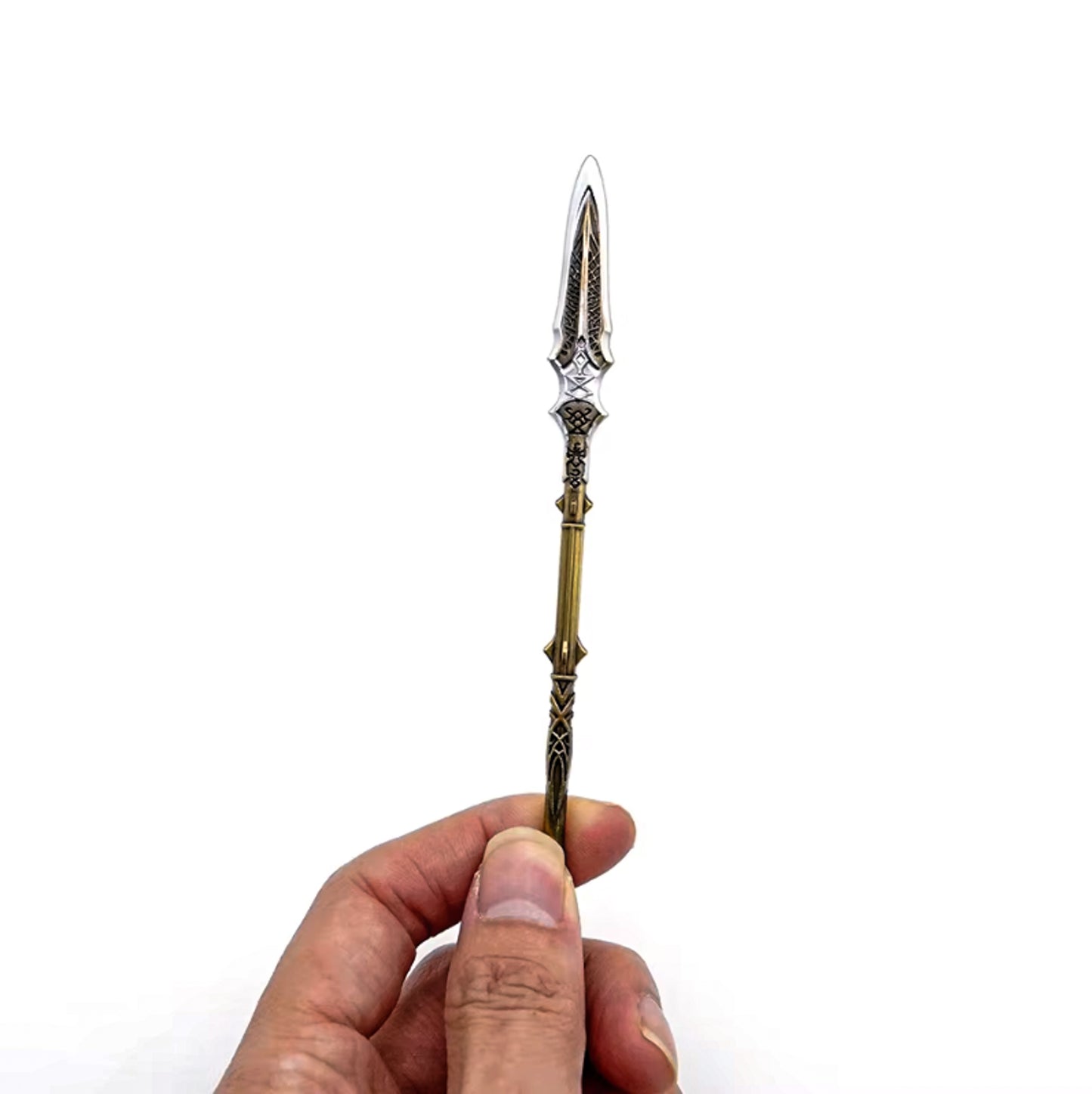 God of War 5 Ragnarok Draupnir Spear Keychain with Clasp