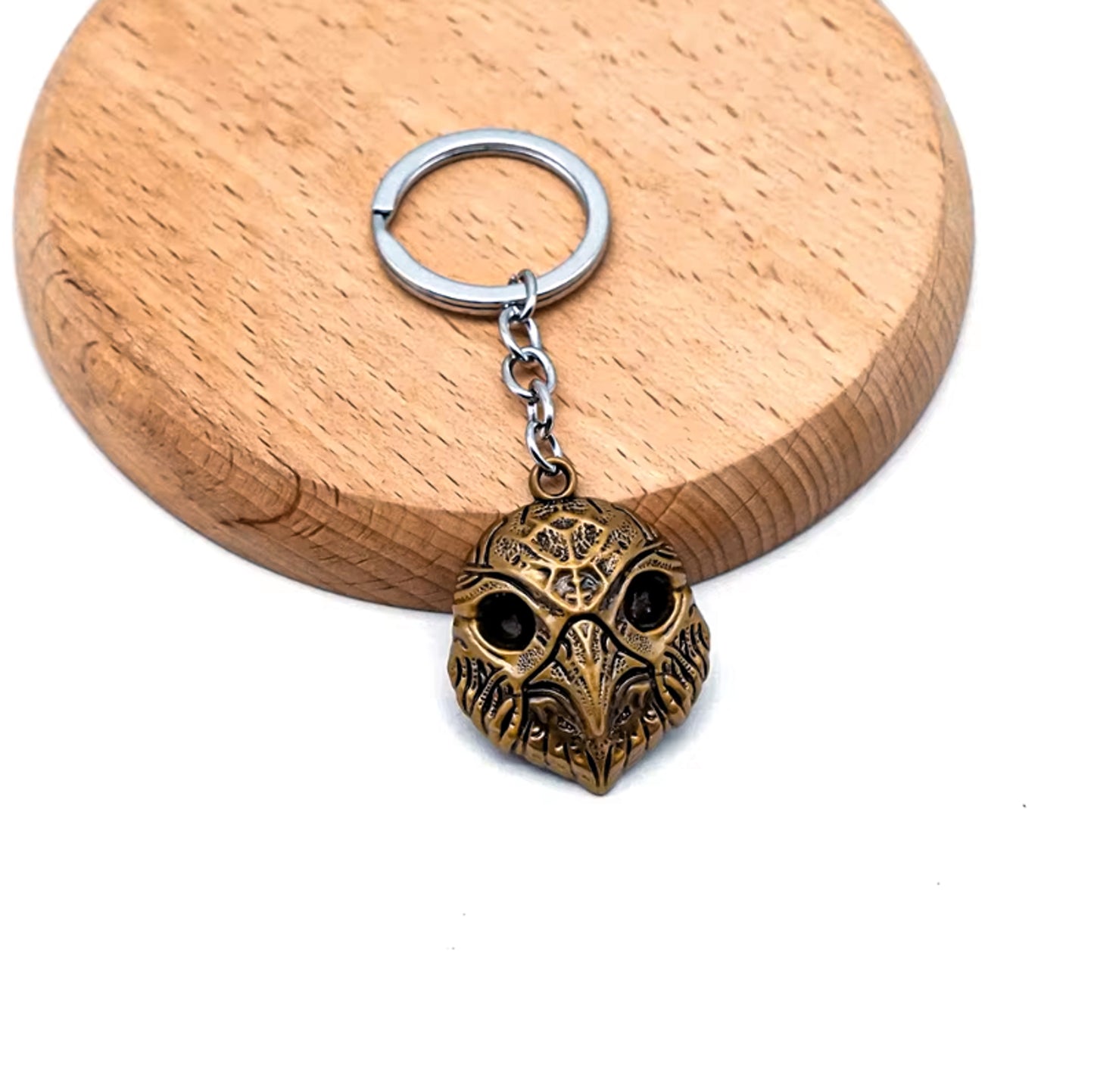 God of War 5 Wolf Bear & Owl Keychains