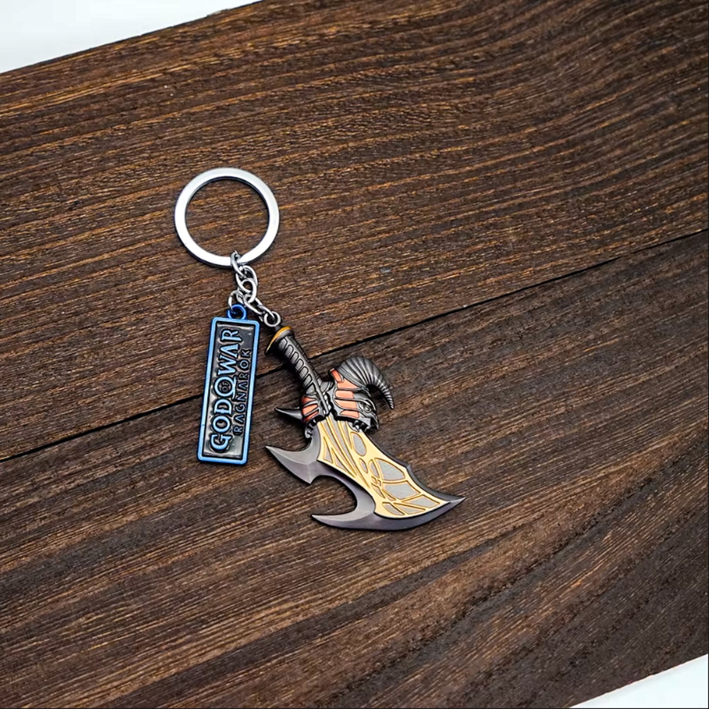 God of War 5 Ragnarok Blade of Chaos Keychain with Clasp