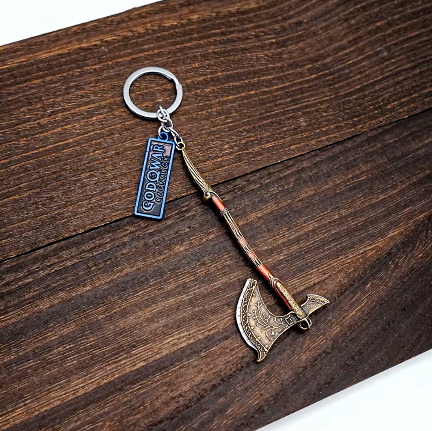 God of War Epic Leviathan Axe Very Detailed Keychain with Clasp 12cm - Leviathan Axe Available at 2Fast2See.co