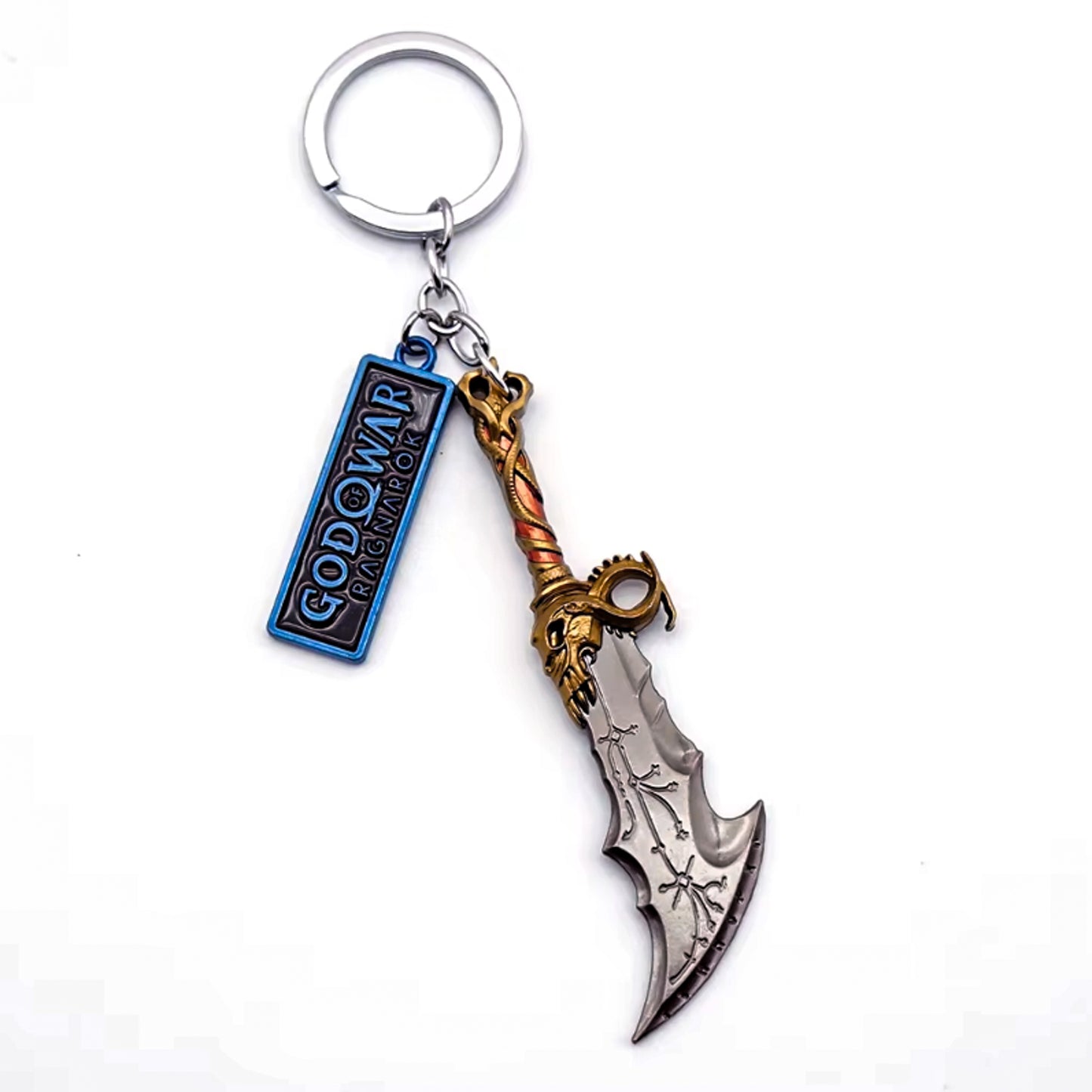 God of War 5 Ragnarok Blade of Chaos Keychain with Clasp