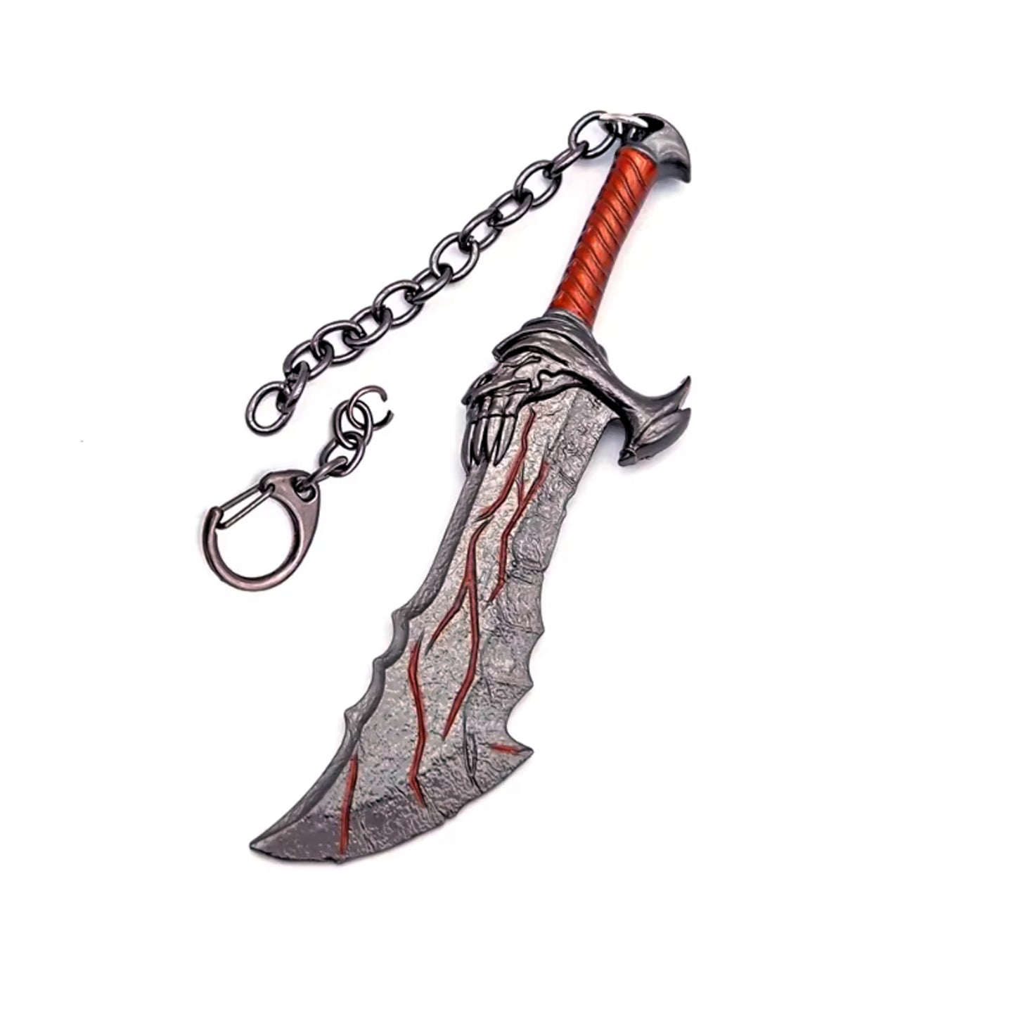 God of War Blade of Chaos Keychain With Clasp