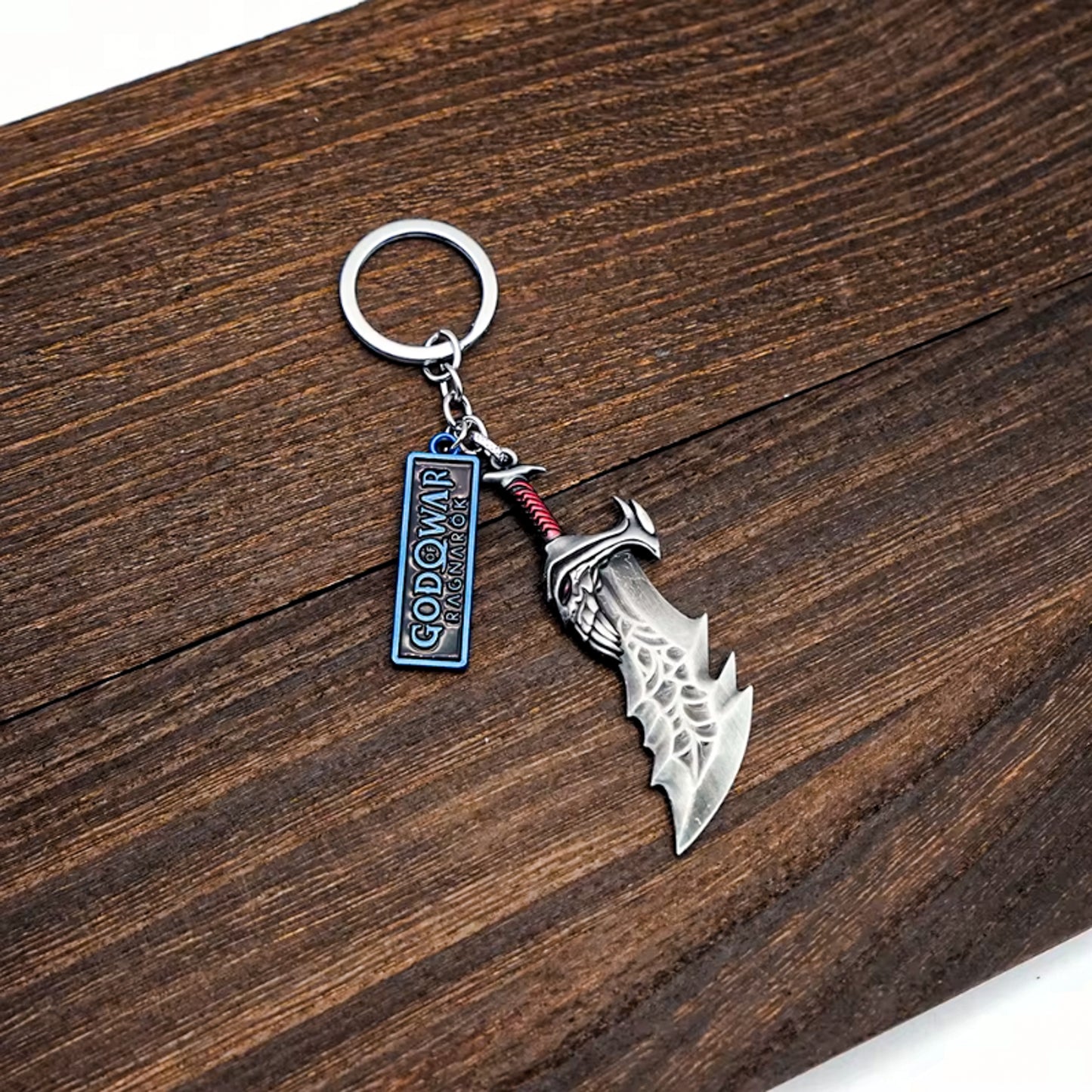 God of War 4 Retro Kratos Blade of Chaos Keychain