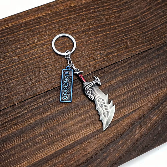 God of War 4 Retro Kratos Blade of Chaos Keychain 9cm - Blade of Chaos Available at 2Fast2See.co