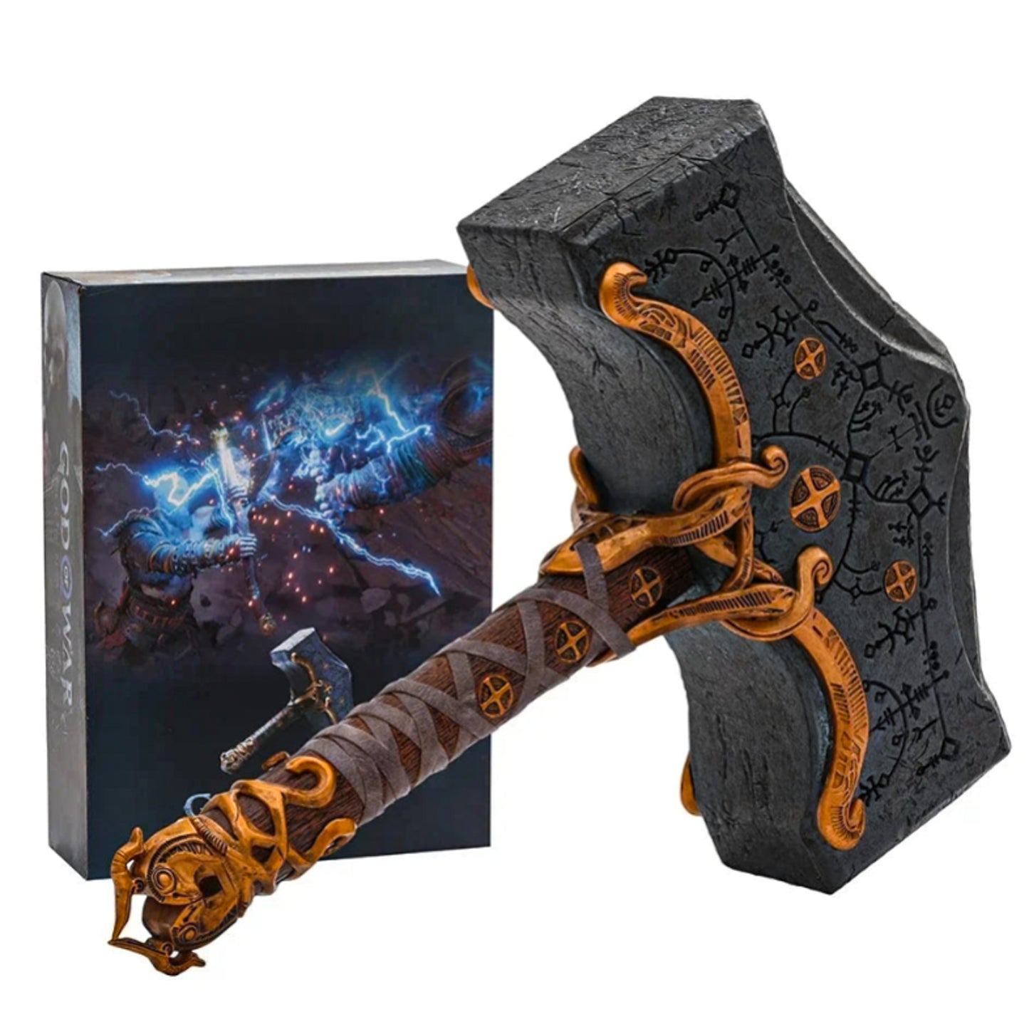 God of War Ragnarok Kratos 1:1 Hammer Cosplay Collection Item